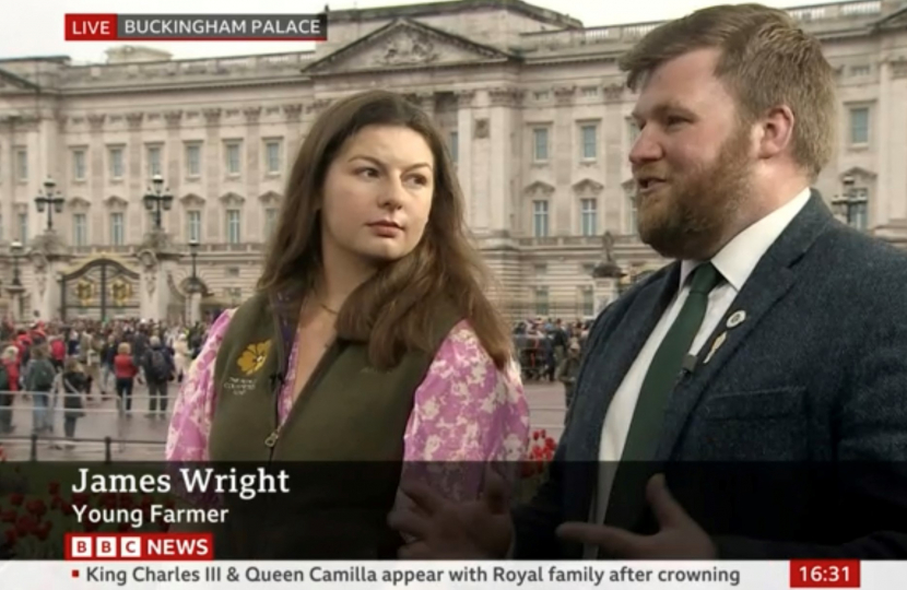 James at the Coronation