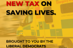 New Tax on Saving lives