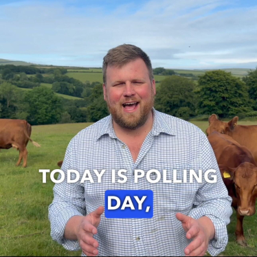 Today is polling day