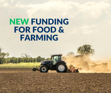 New funding for food production