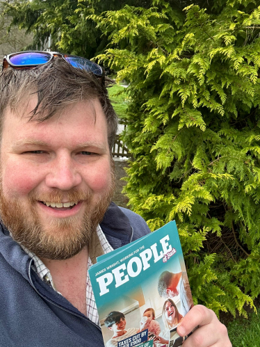 James campaigning in Bath